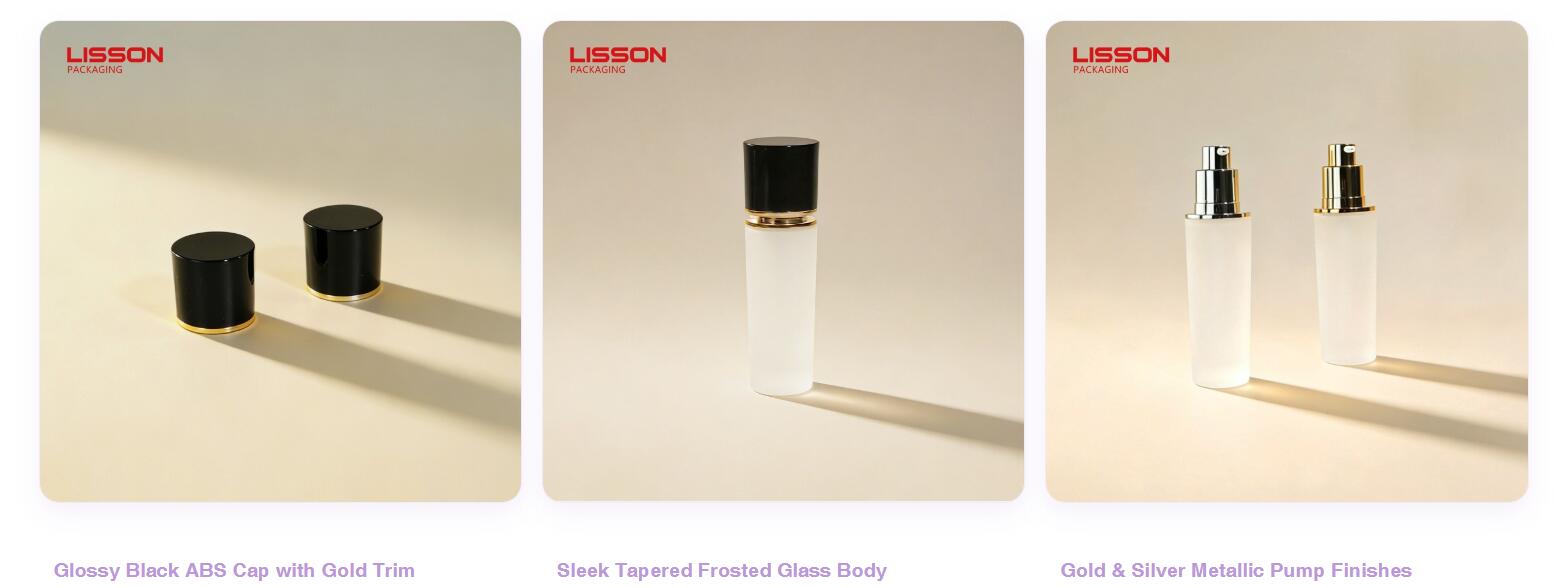 glass lotion bottles