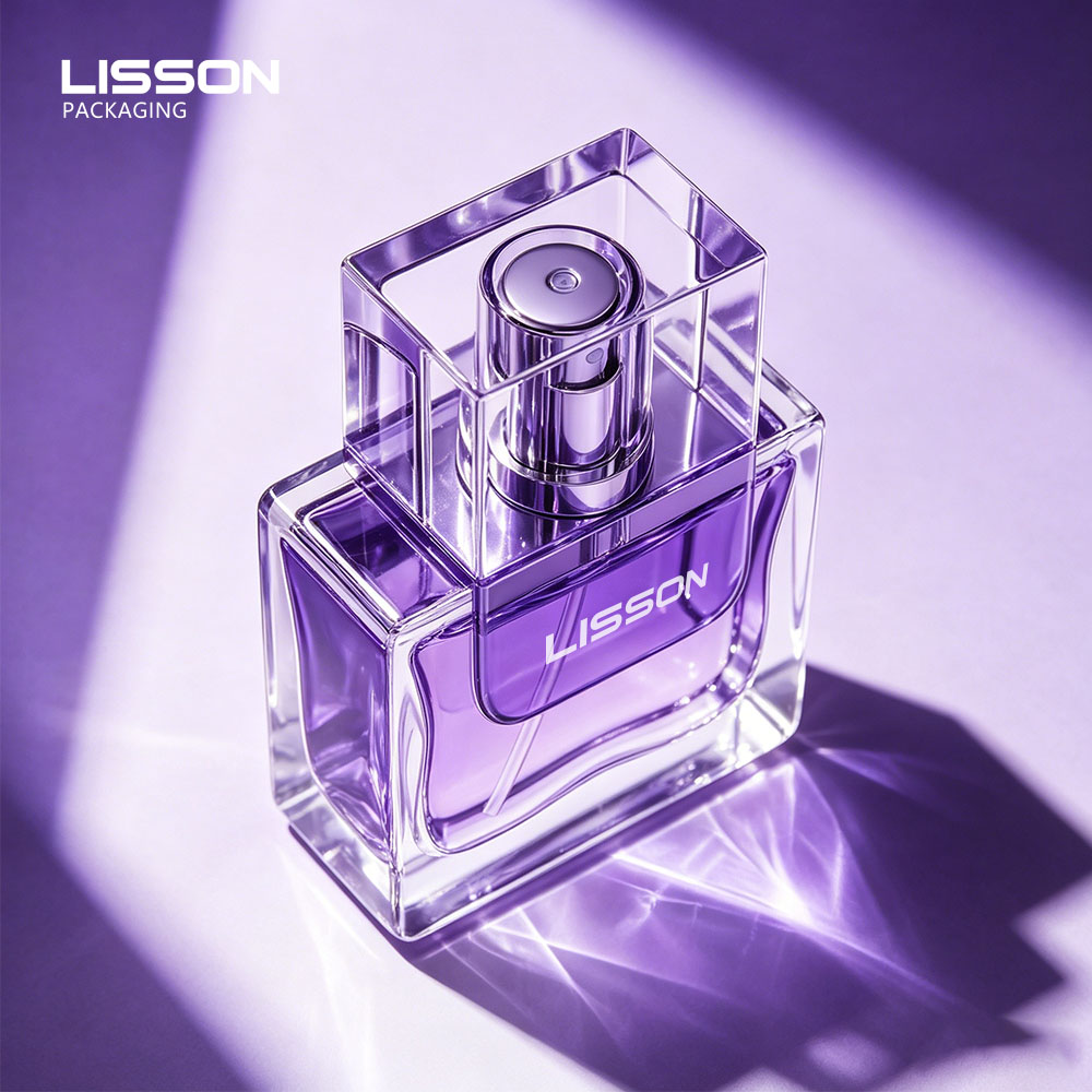 Empty Glass Fragrance Bottles
