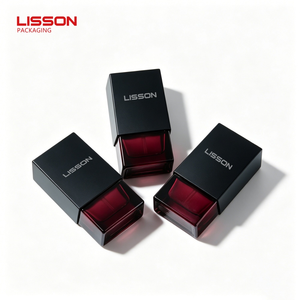 30ml Luxury Square Gradient Glass Perfume Bottle