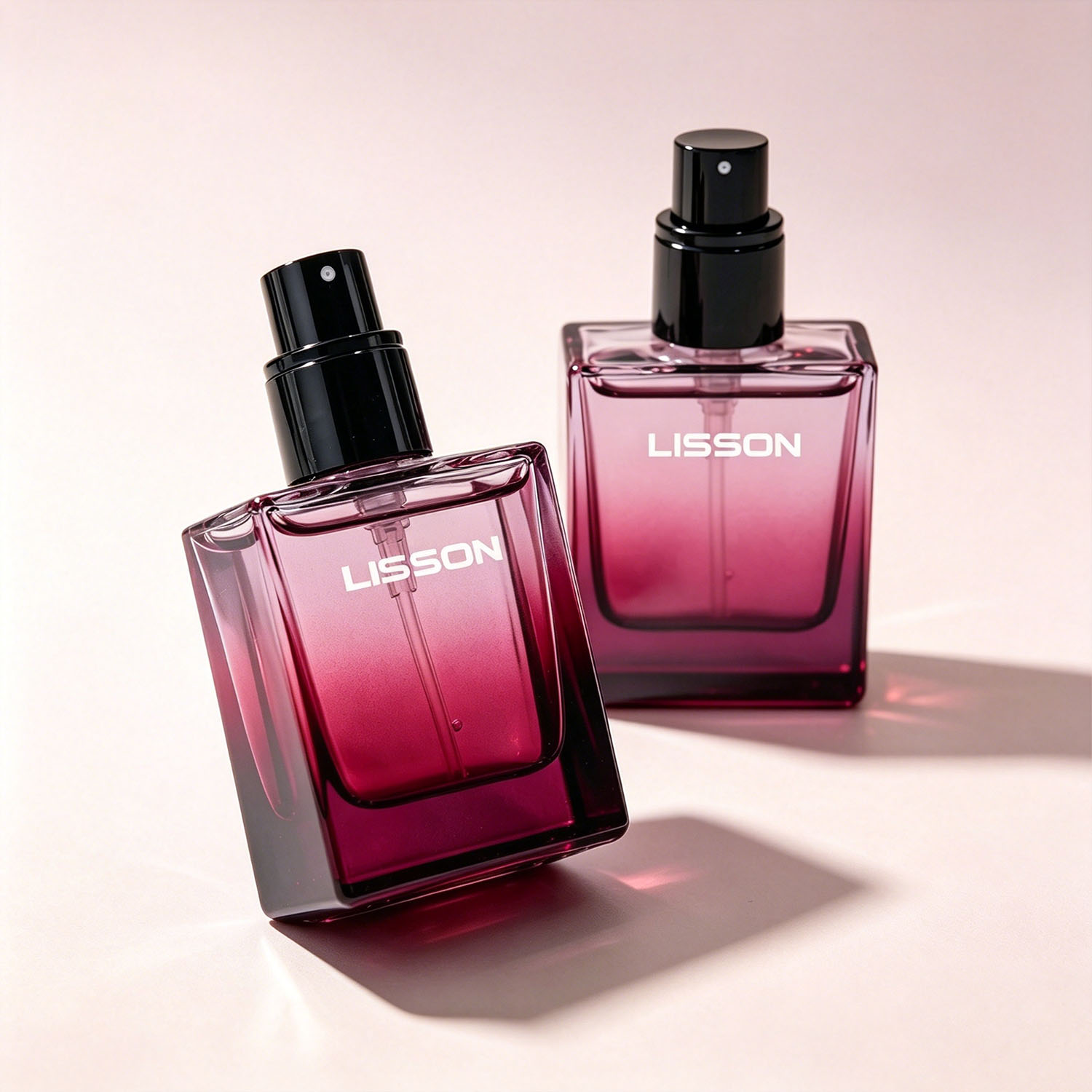 Gradient Glass Perfume Bottles