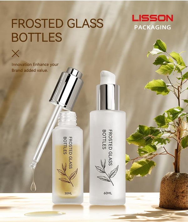 Frosted Glass Dropper Bottle Frosted Glass Dropper Bottle