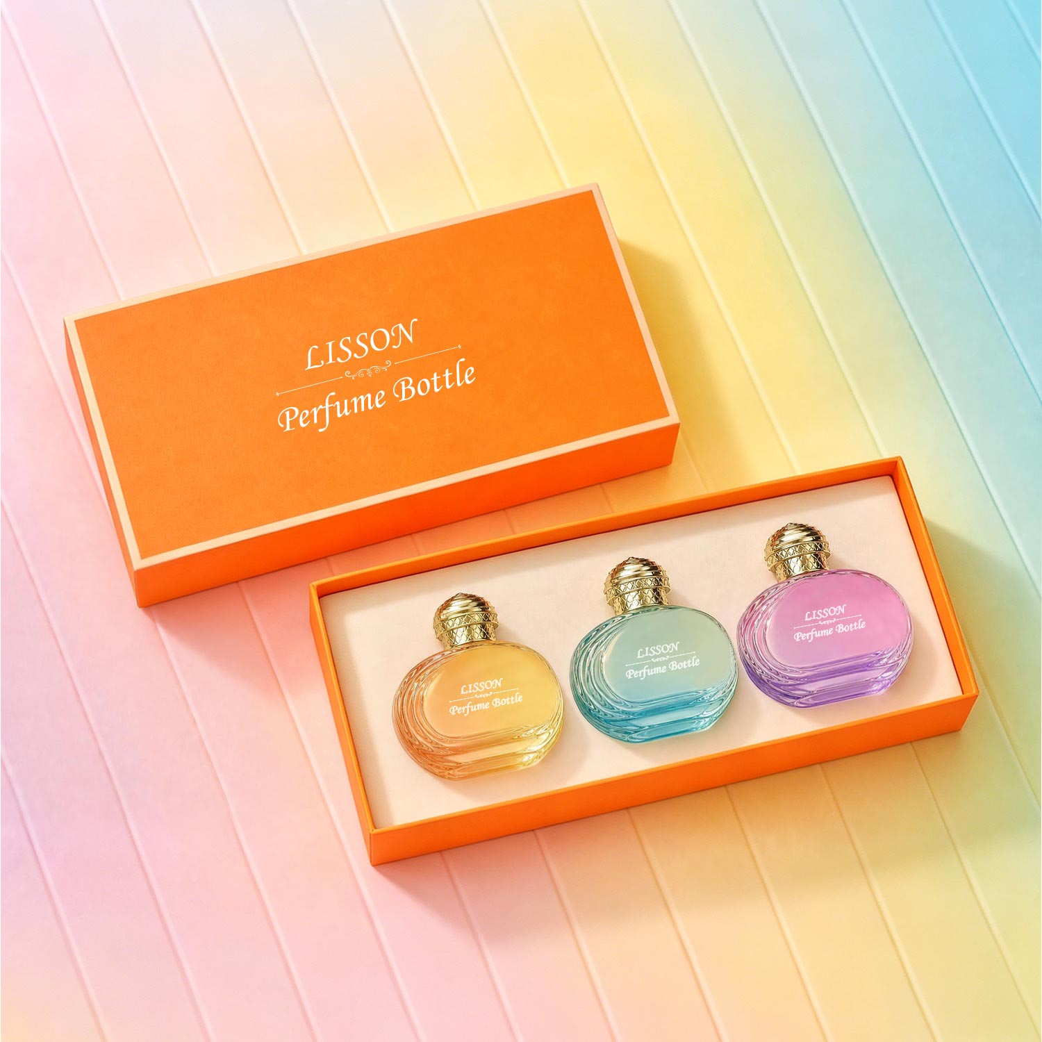 Square 30ml Cosmetic Glass Pump Bottle