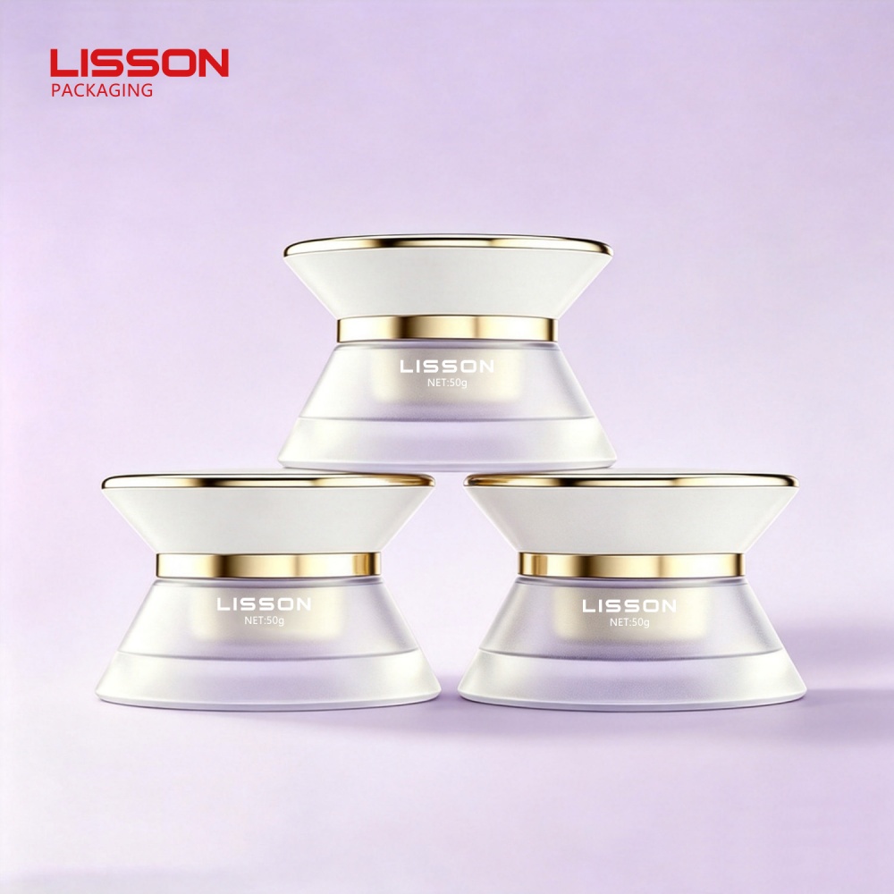 luxury hourglass glass jar