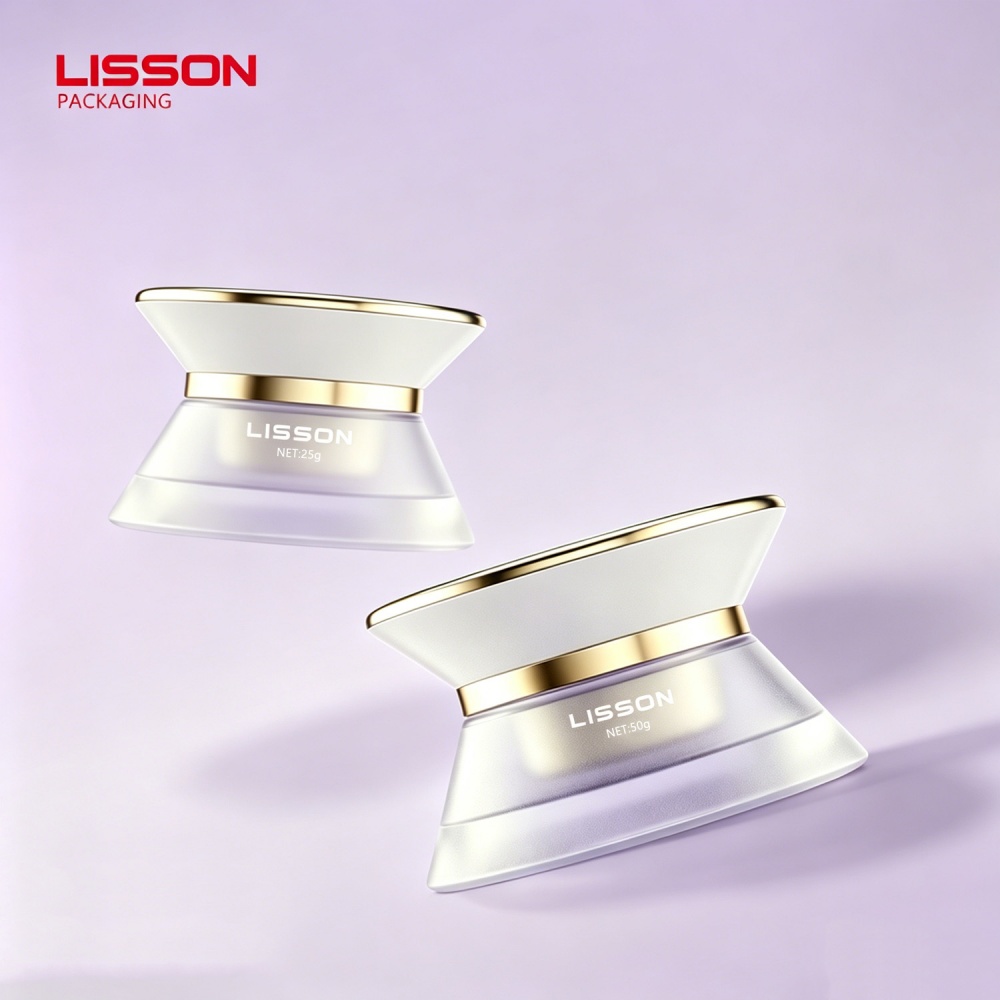frosted glass cream jars wholesale