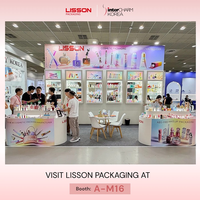 Lisson Packaging Shines at InterCHARM Korea: Leading the Era of Eco-Friendly and Luxury Cosmetic Packaging Innovations