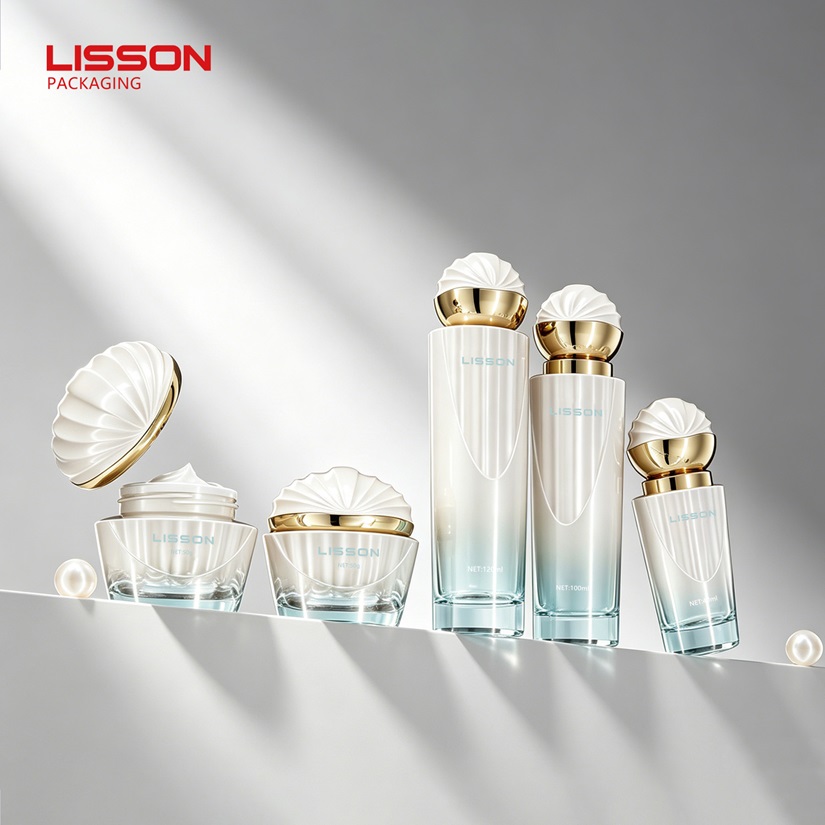 Luxury Glass Cosmetic Jars and Bottles