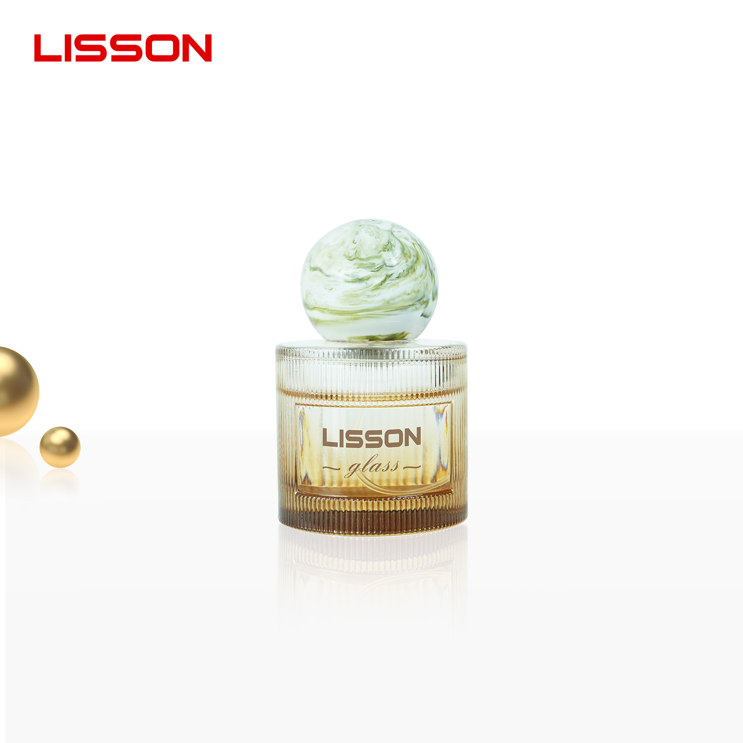Luxury Ribbed Glass Perfume Spray Bottle Luxury Ribbed Glass Perfume Spray Bottle