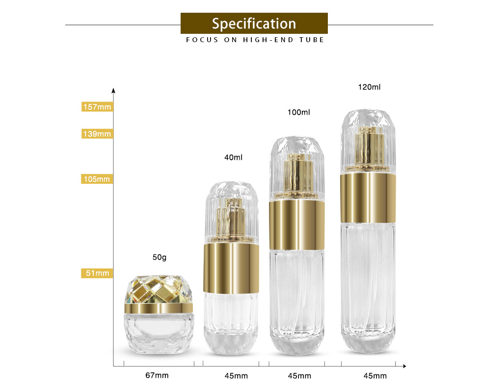 Glass Bottles for Cosmetics
