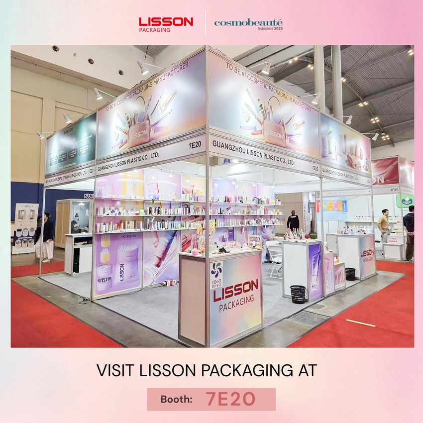 LISSON Presents Innovative Cosmetic Packaging Collections at Cosmobeauté Indonesia 2026